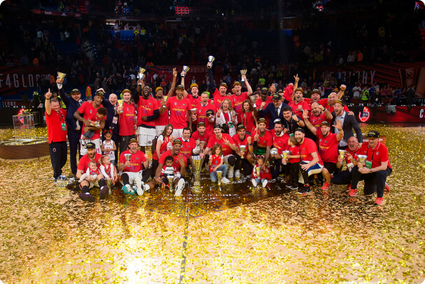 Баскетболисты ЦСКА – победители Евролиги