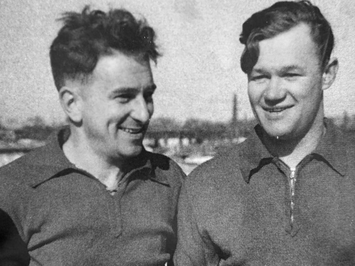 Анатолий Тарасов и Всеволод Бобров. Фото из архива Музея спортивной славы ЦСКА